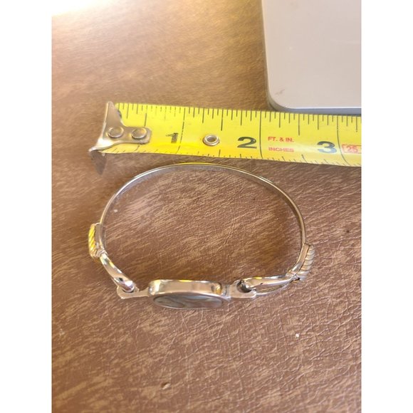 AVON ABALONE LATCH BRACELET - Picture 1 of 5